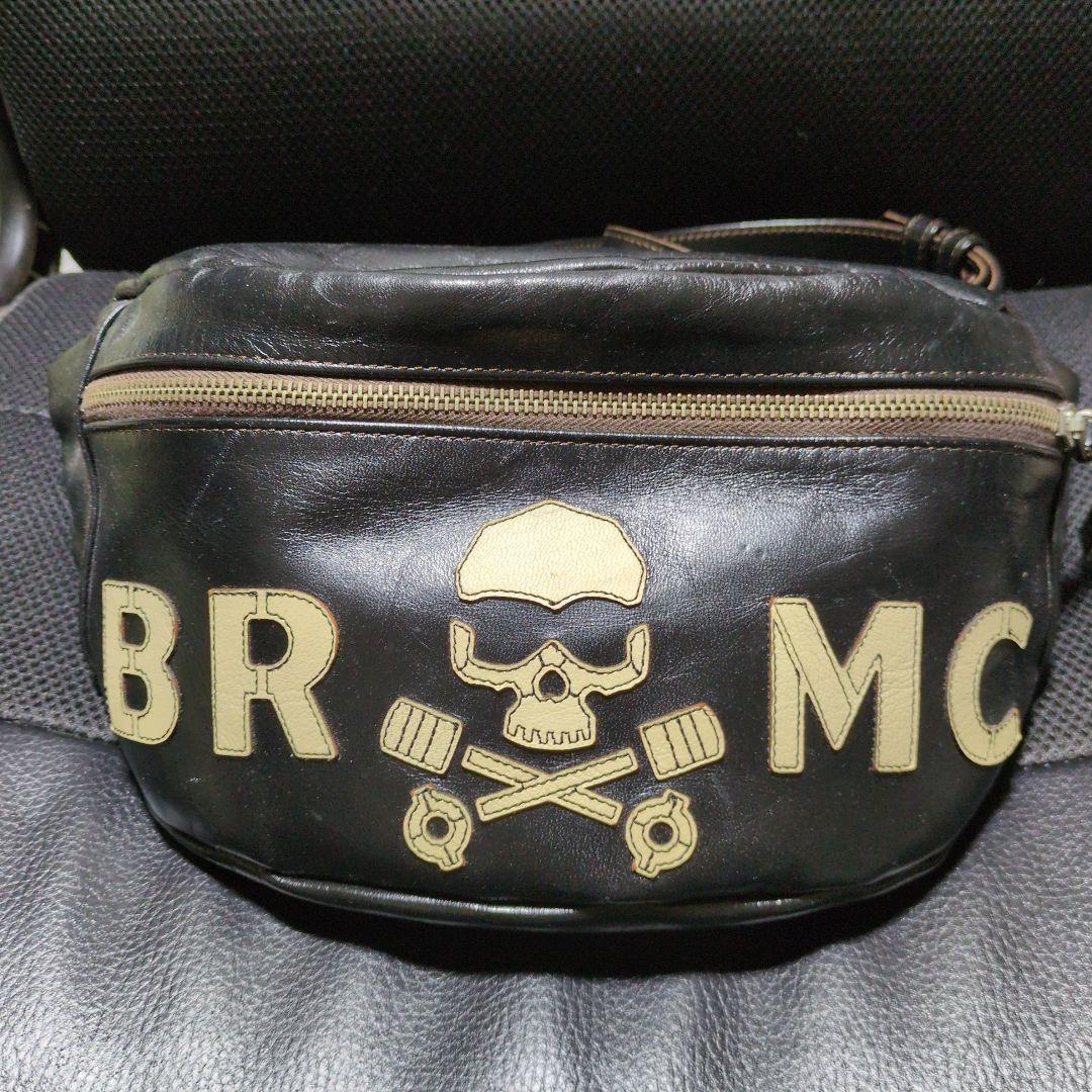 トイズマッコイ B.R.M.C. スカル＆ピストン 馬革 ボディ バッグ