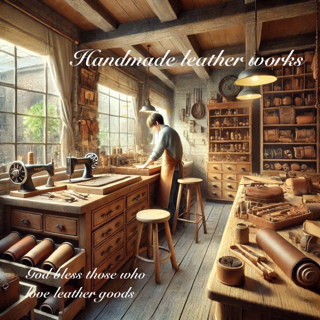 新品！コンパクト　本革　イタリア製マルゴーレザーウォレット　総手縫い真鍮金具