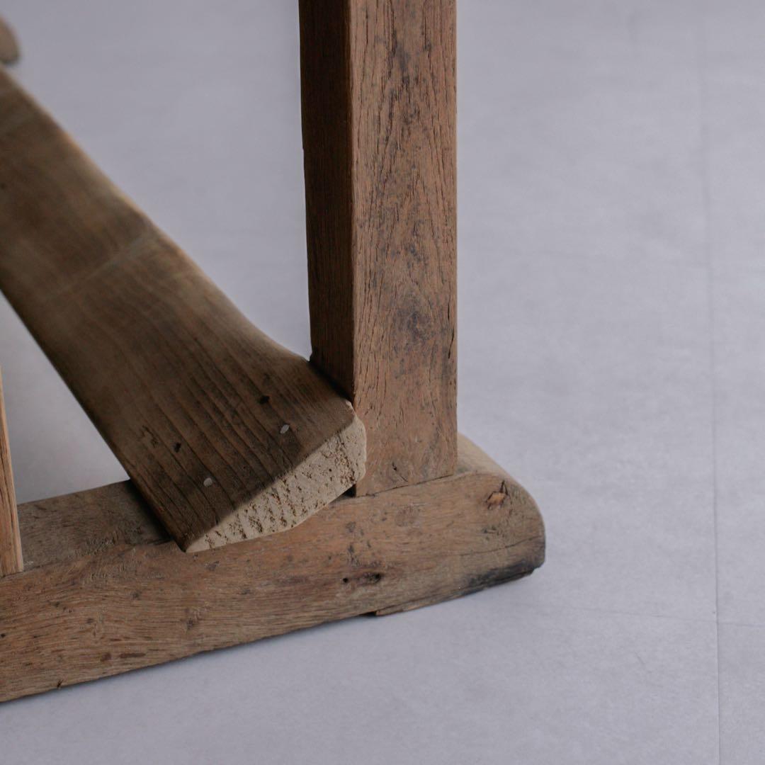 オーク材 フランス アンティークデスク 無垢材 プロカント 古家具