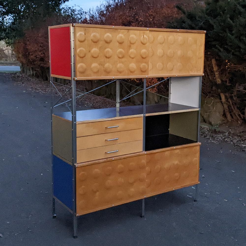 チャールズ＆レイ・イームズ ESU420 ストレージユニット マルチカラー