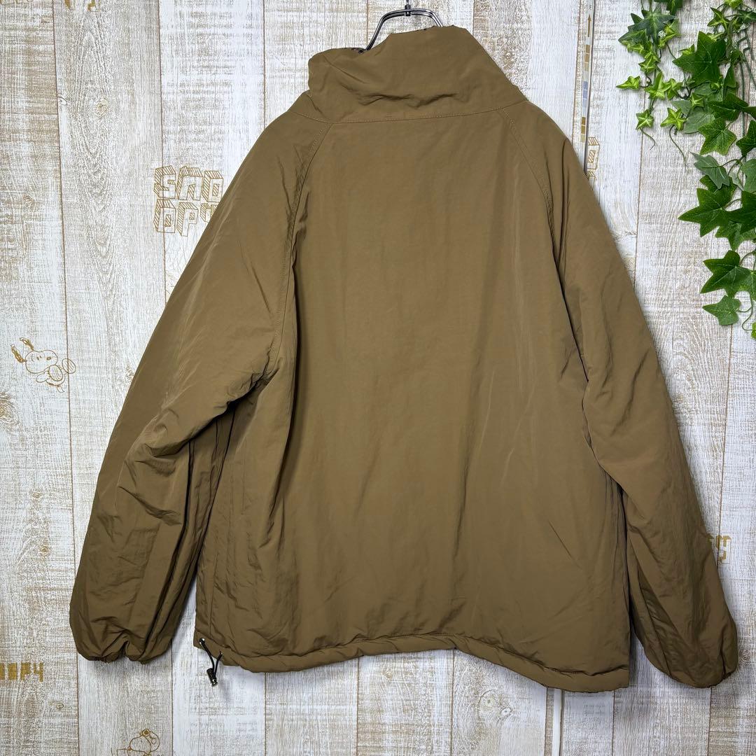 タグ付き　新品未使用品　カスタネ　チェック中綿リバーシブルアウター　ブラウン　M