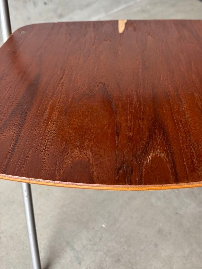 デンマークアンティークフォールディングチェア二脚