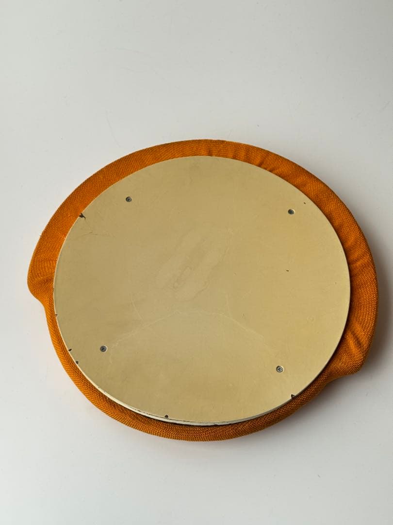 オールドカリモク 円形スツール 椅子 当時物 昭和レトロ ミッドセンチュリー