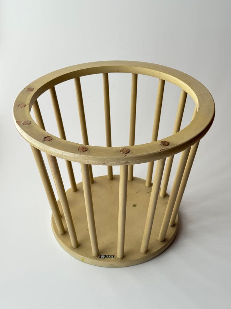 オールドカリモク 円形スツール 椅子 当時物 昭和レトロ ミッドセンチュリー