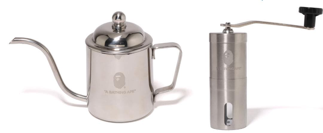 新品 BAPE ドリップコーヒーポット ＆ コーヒーミル セット