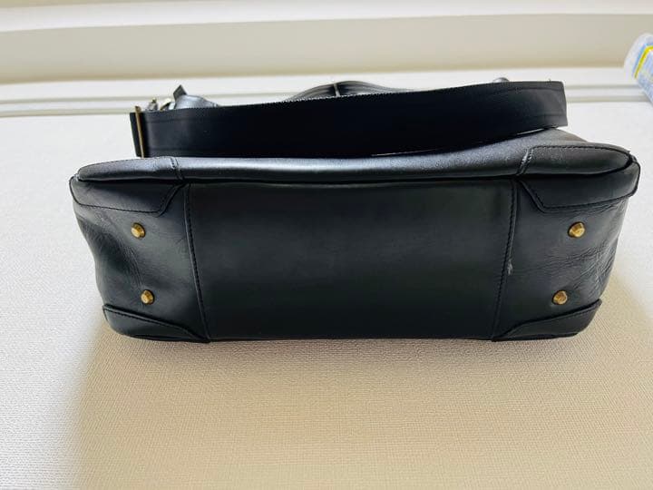 master-piece グロス 2WAY トートバッグ ブラック カウレザー