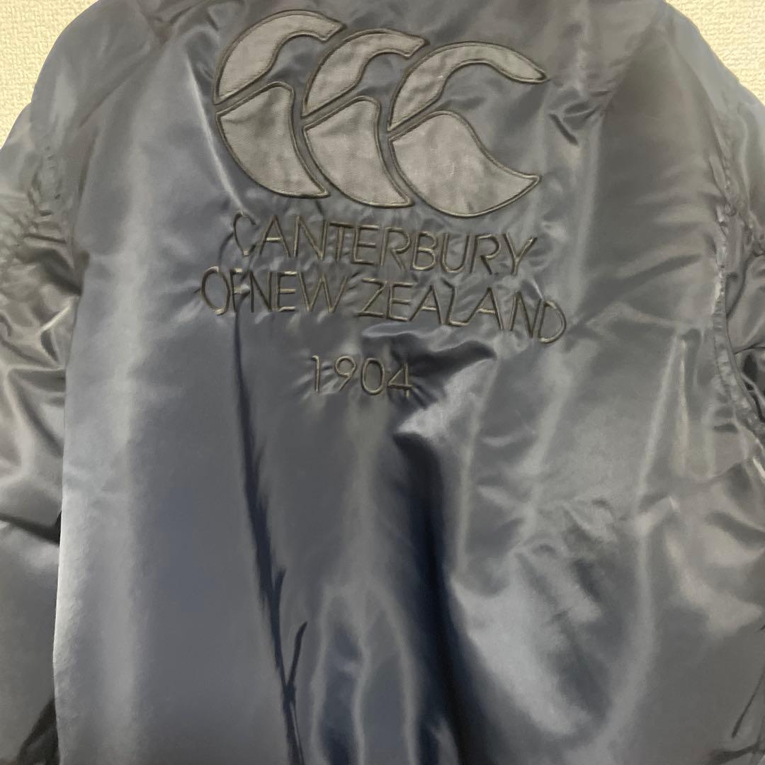 CANterbury MA-1ジャケット ネイビー　肉厚　希少