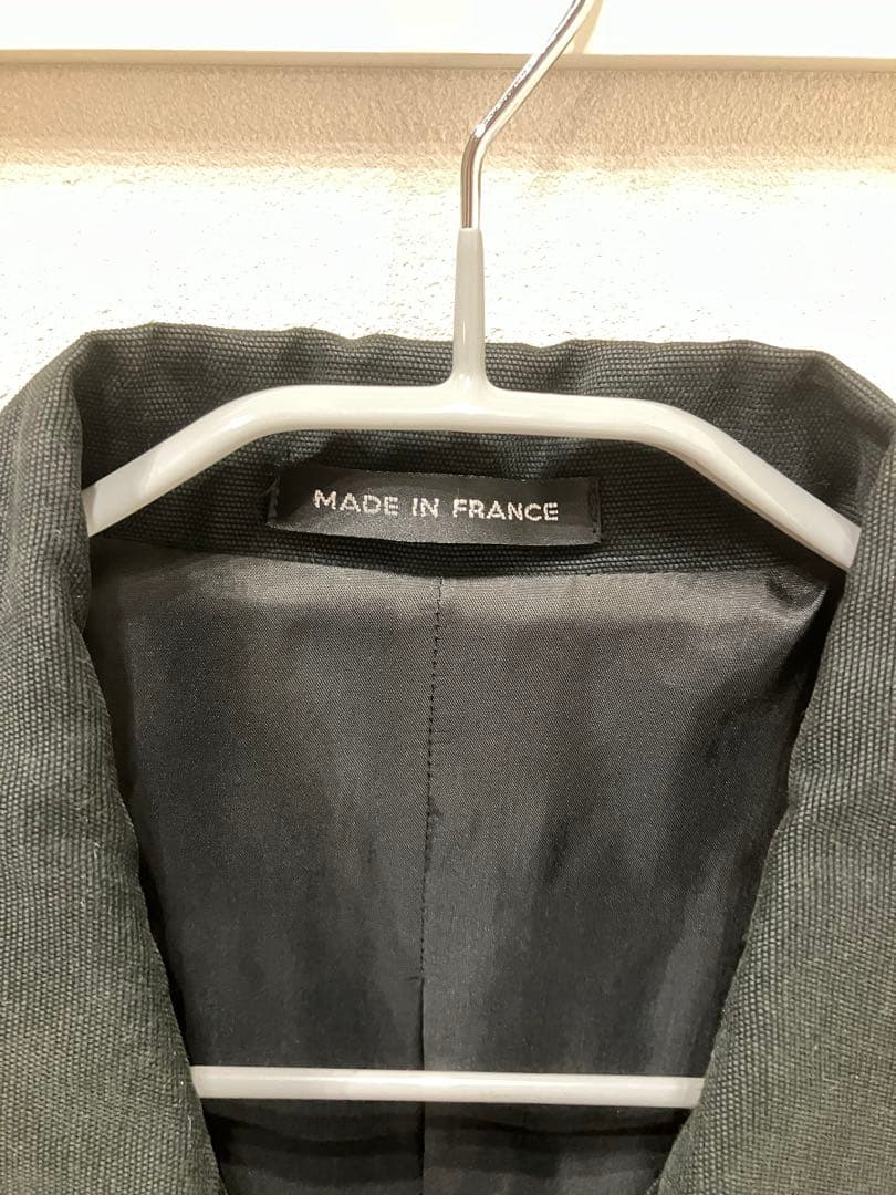 90s フランス製　アニエスベー　コート　黒　Mサイズ相当　古着