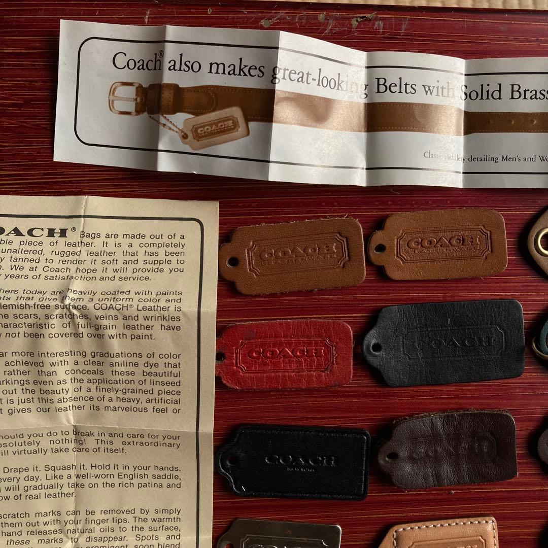 オールドコーチ　COACH コーチ　バッグ　チャームタグ　その他　ビンテージ