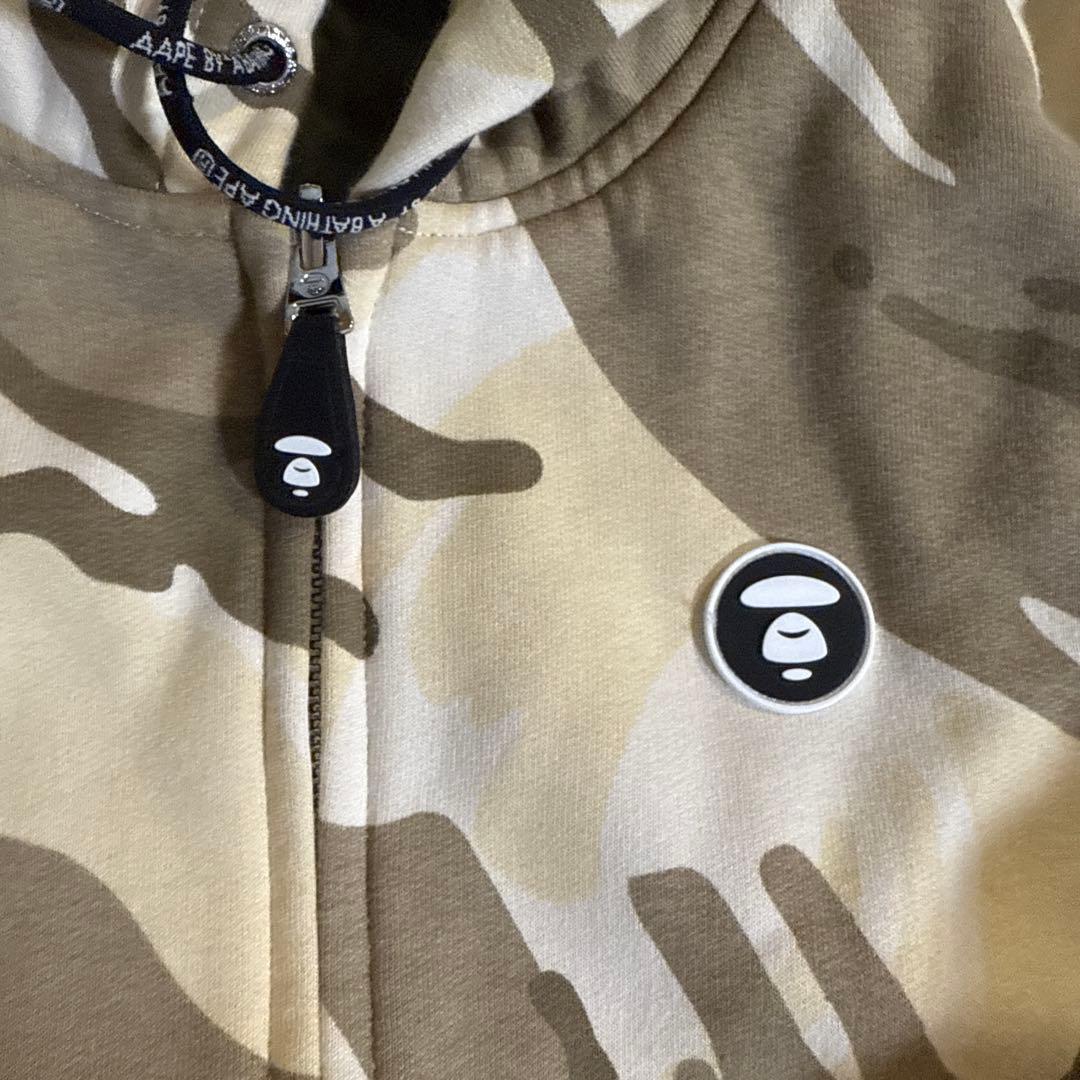 Aape カモフラージュパーカー　リバーシブル