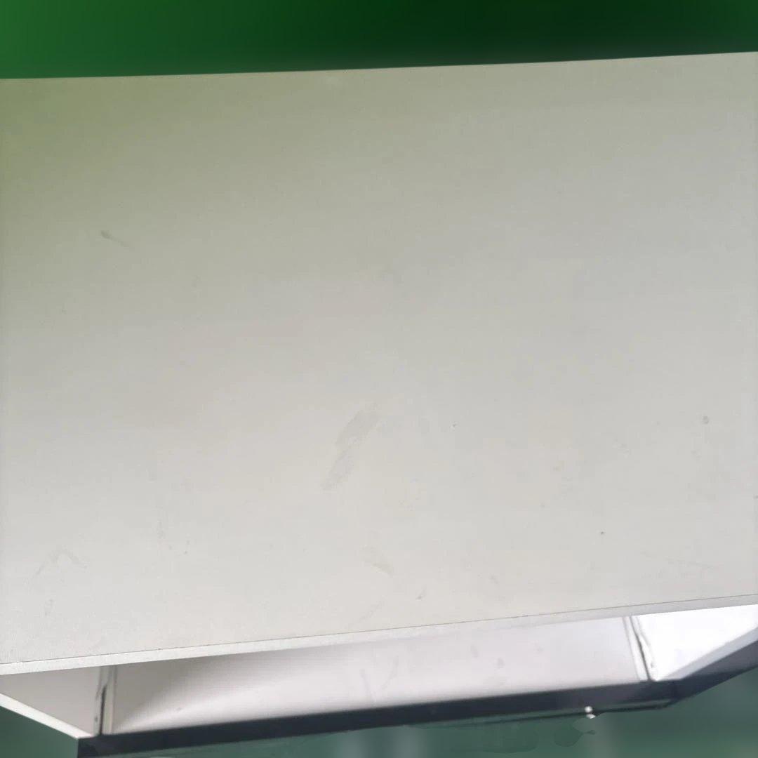 モカ モダン食器棚 ブラック＆ホワイト