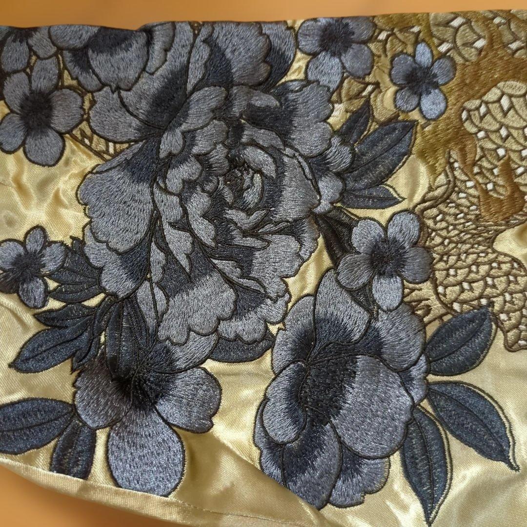 カ*ト様 新品タグ付き 絡繰魂 粋 画竜点睛 刺繍 和柄 リバ－シブル スカジャ