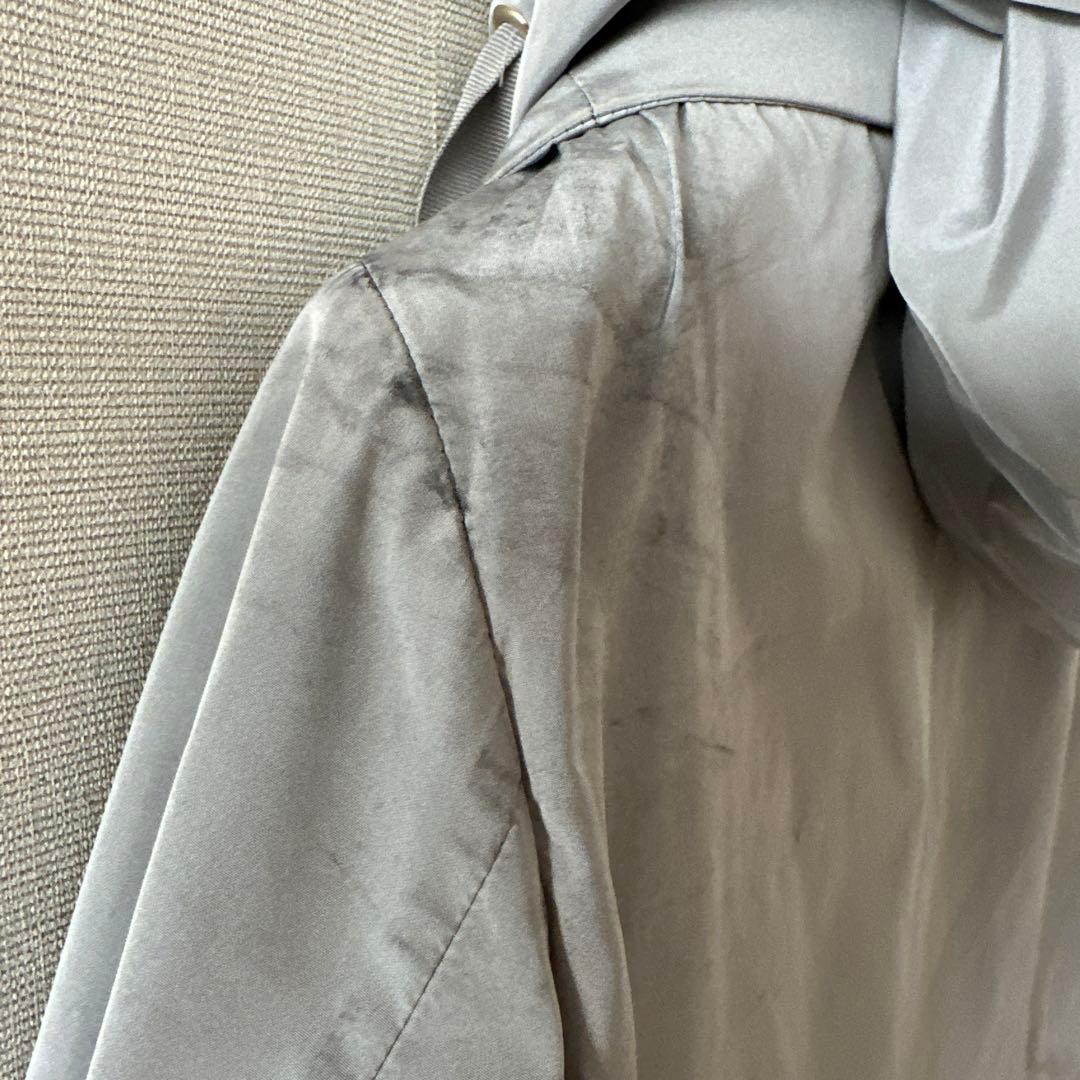 Herno グレー フード付きトレンチコート