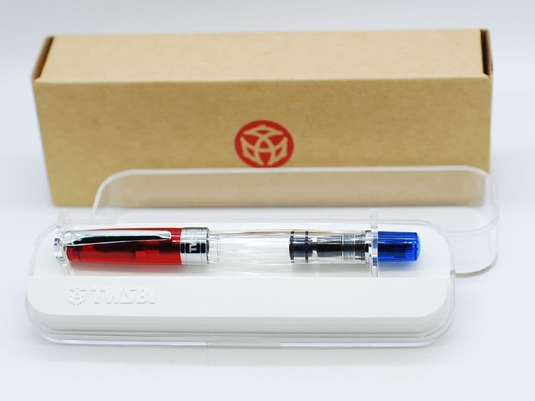 TWSBI ツイスビー 万年筆 ダイヤモンド580 RBT B 太字ルビーレッド