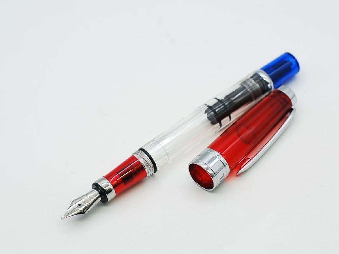 TWSBI ツイスビー 万年筆 ダイヤモンド580 RBT B 太字ルビーレッド