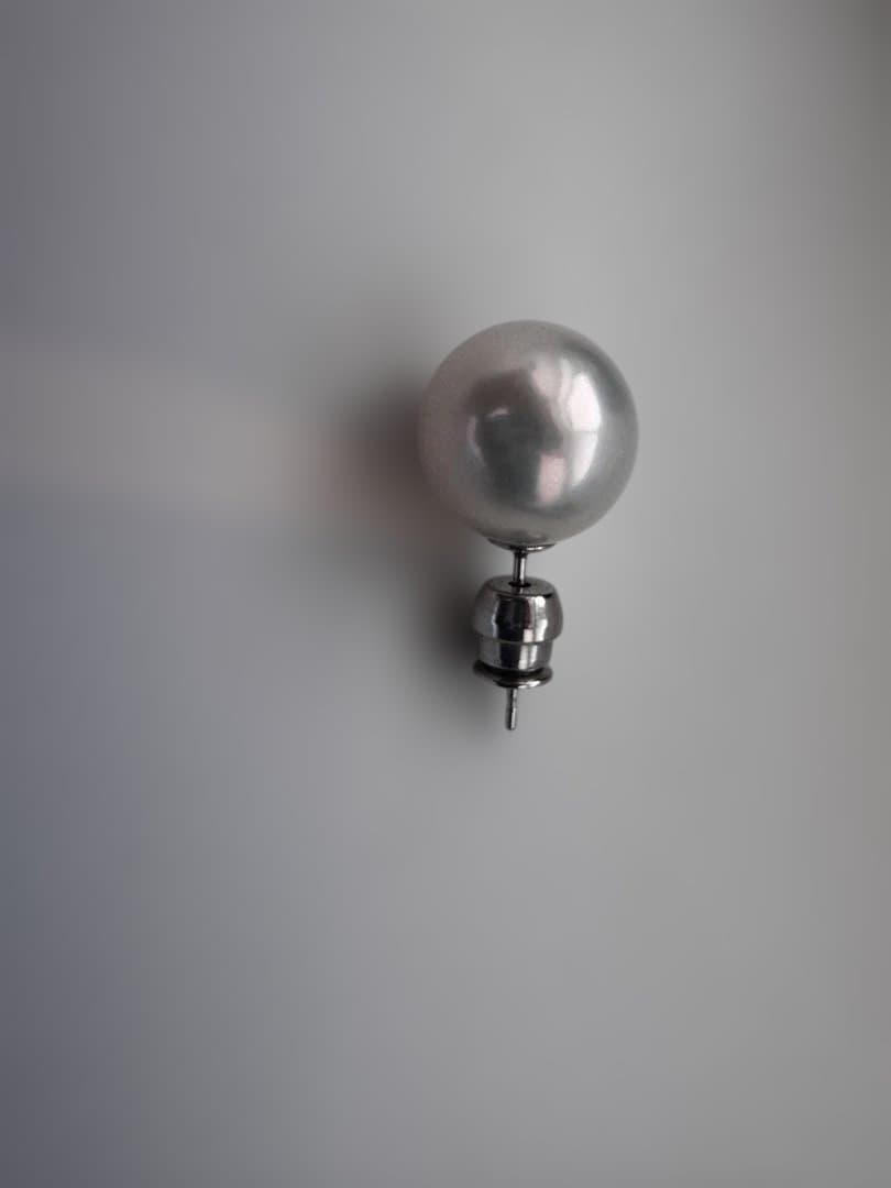 COUDRE CD90 WH 淡水パールピアス　金子綾さん着用