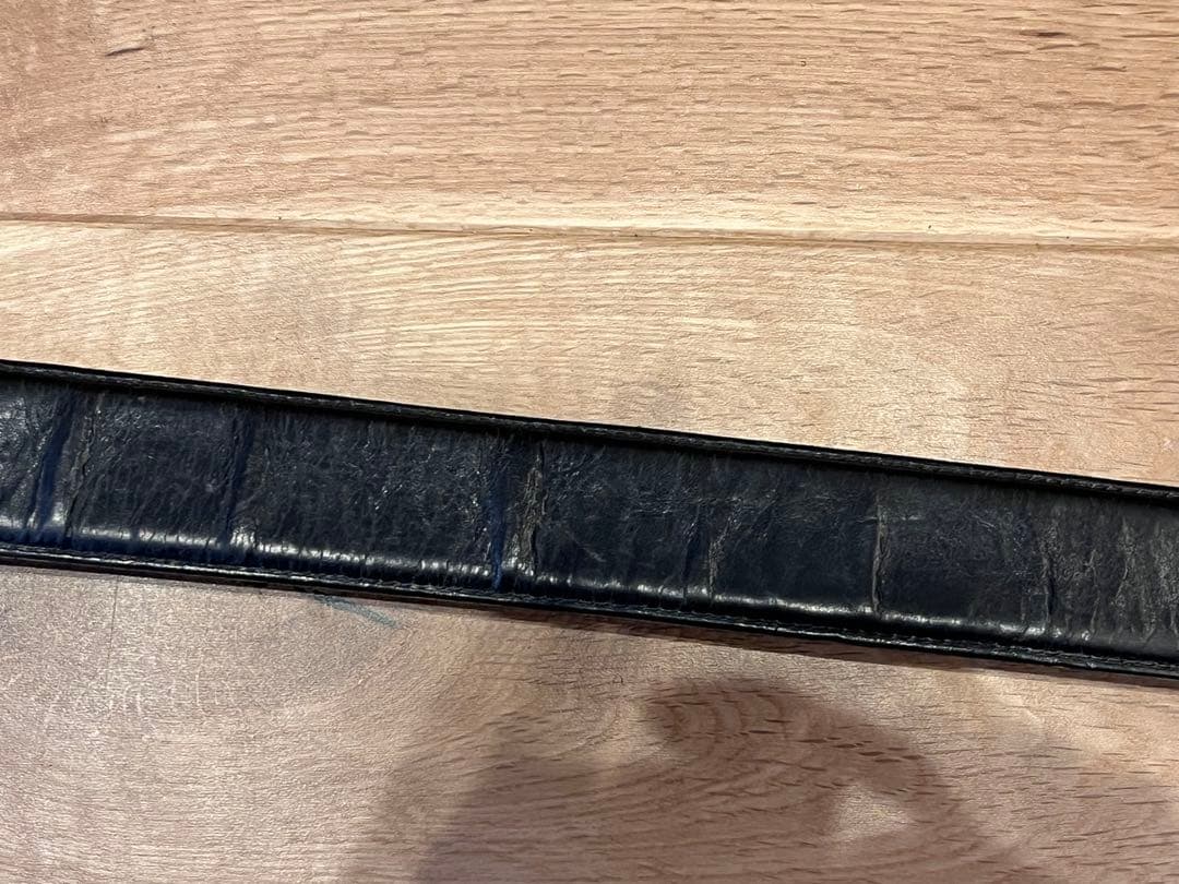 正規品　クロムハーツ　レザー ベルト 32インチ