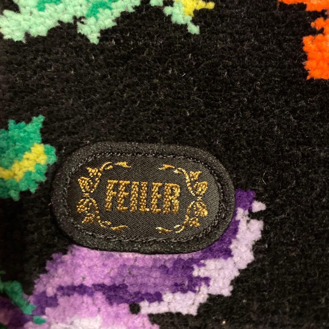 FEILER フェイラー シュニール織 エプロン ポピーズ