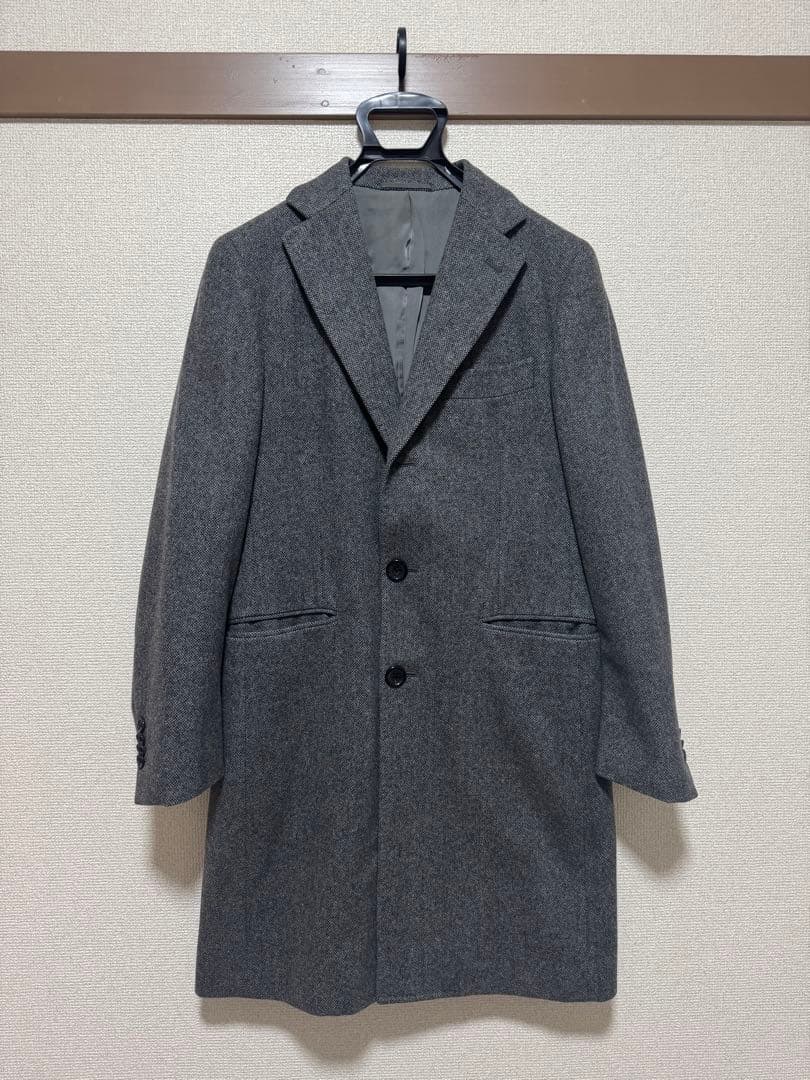 【UNITED ARROWS】チェスターコート グレー