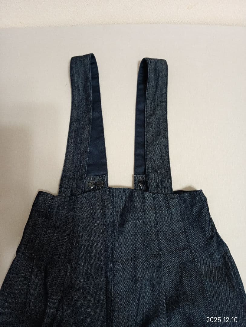 JENNE 2wayハイウエストリラックスデニムパンツL