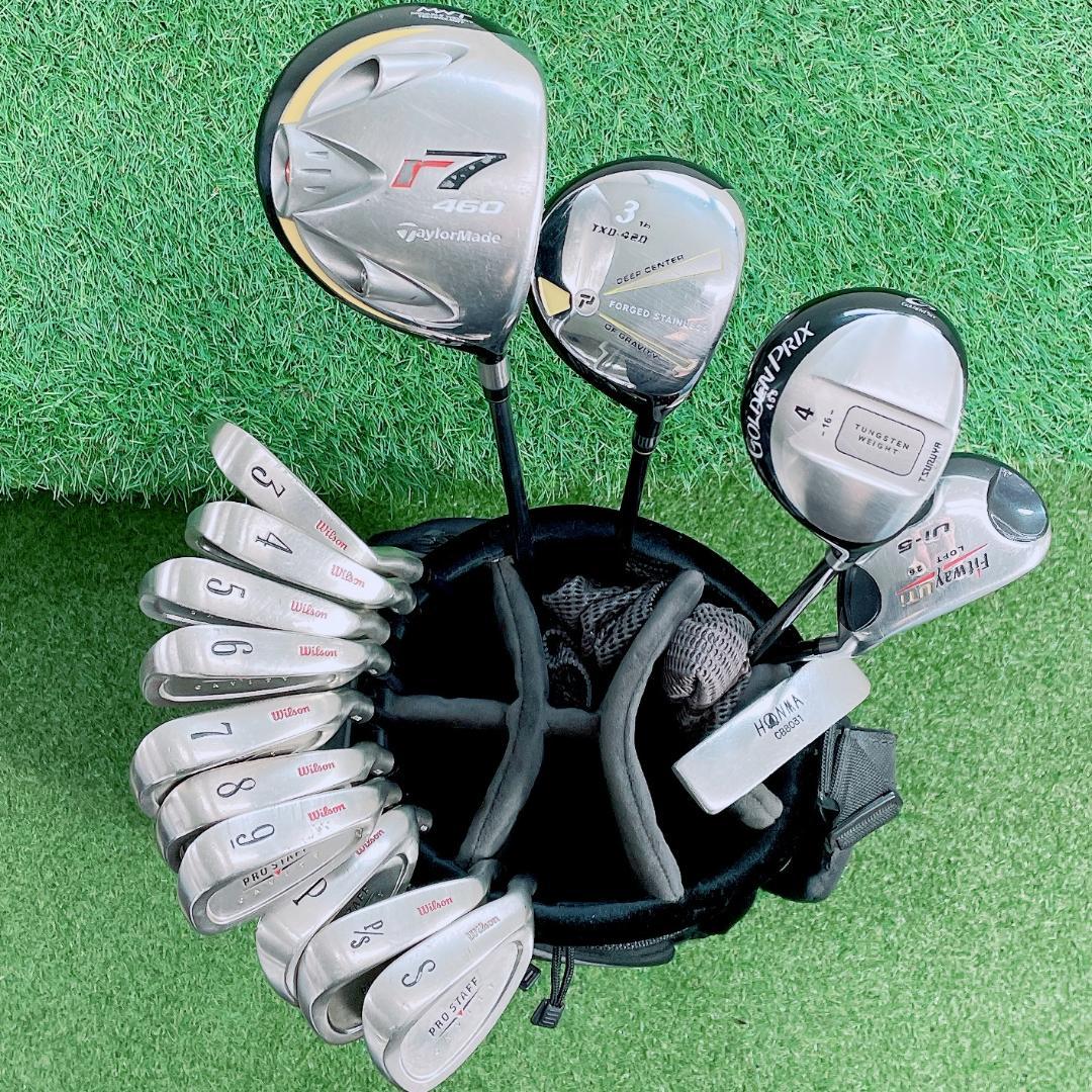 TaylorMade r7 460 メンズ ゴルフクラブ セット N2219