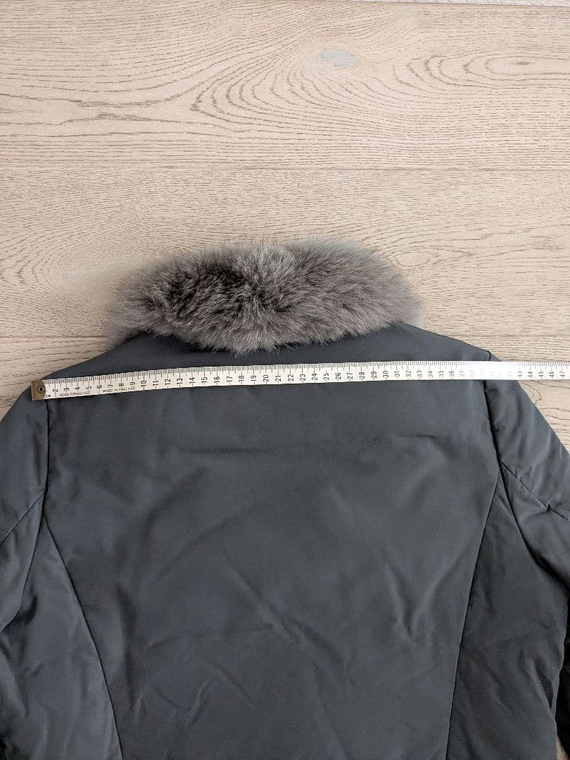 タイムセール！【美品】アクアスキュータム ダウンジャケット フォックスファー