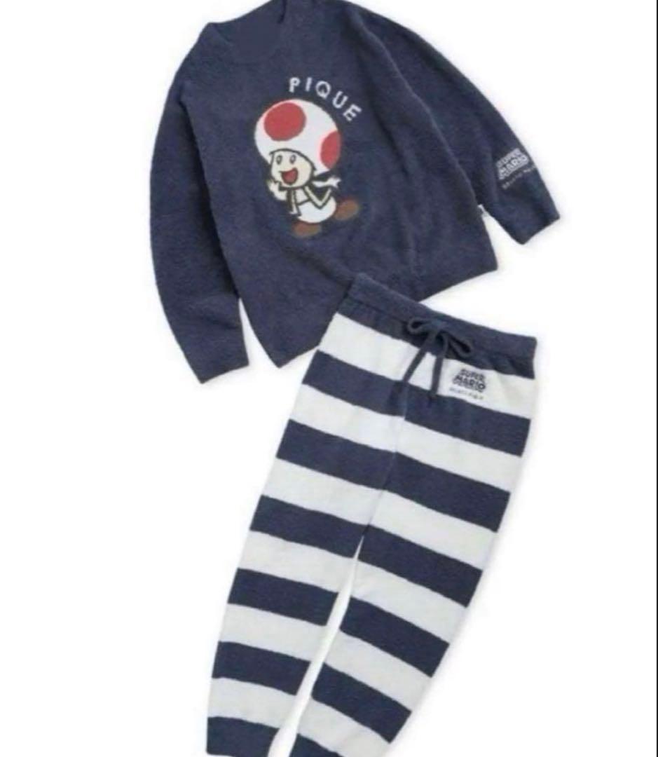 ※nrocikuyジェラピケスーパーマリオ キノピオ パジャマ 新品