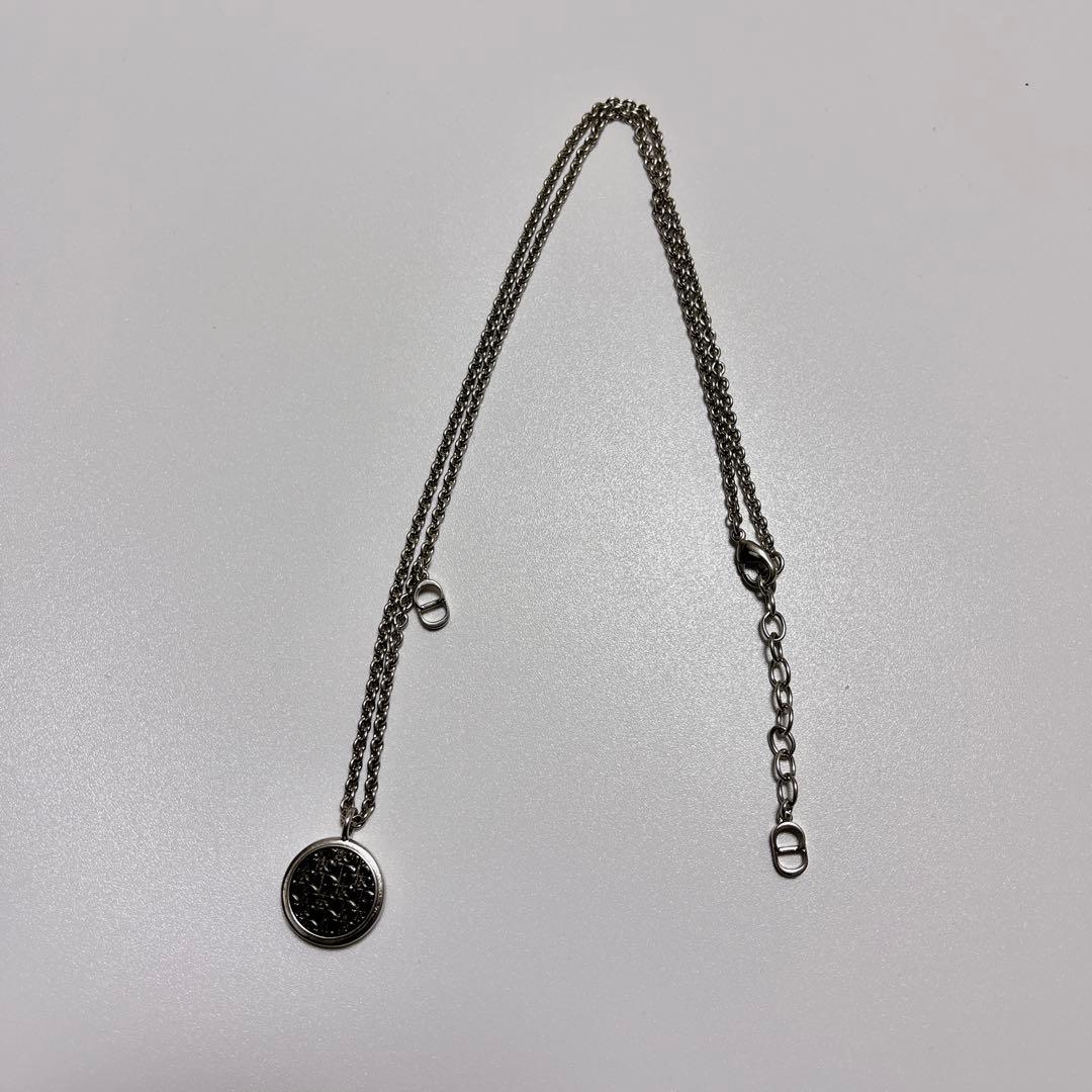 Dior ディオール　ペンダント　ネックレス　メンズ　オブリーク