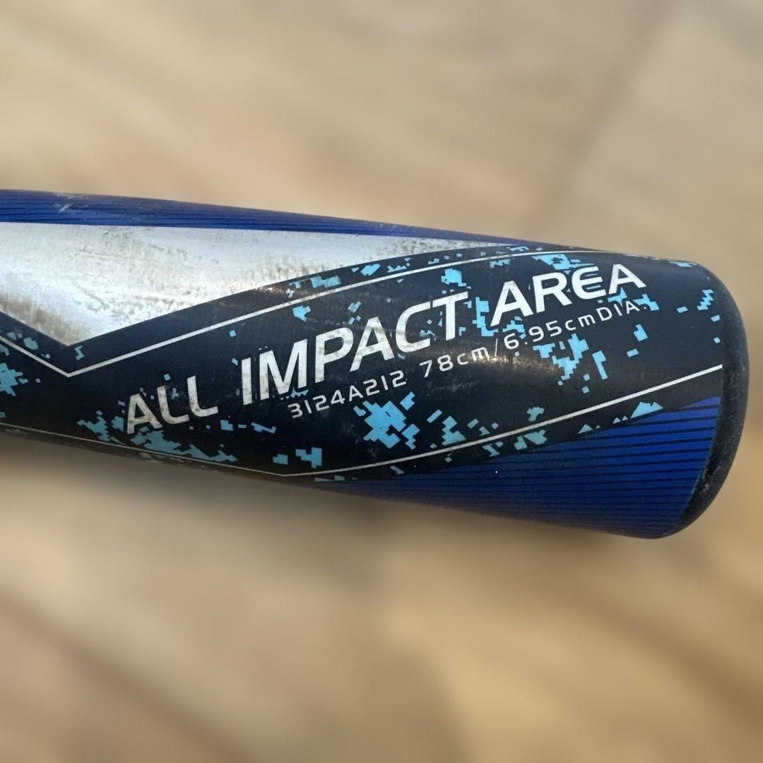 バーストインパクト アシックス　軟式バット 78cm レガシー