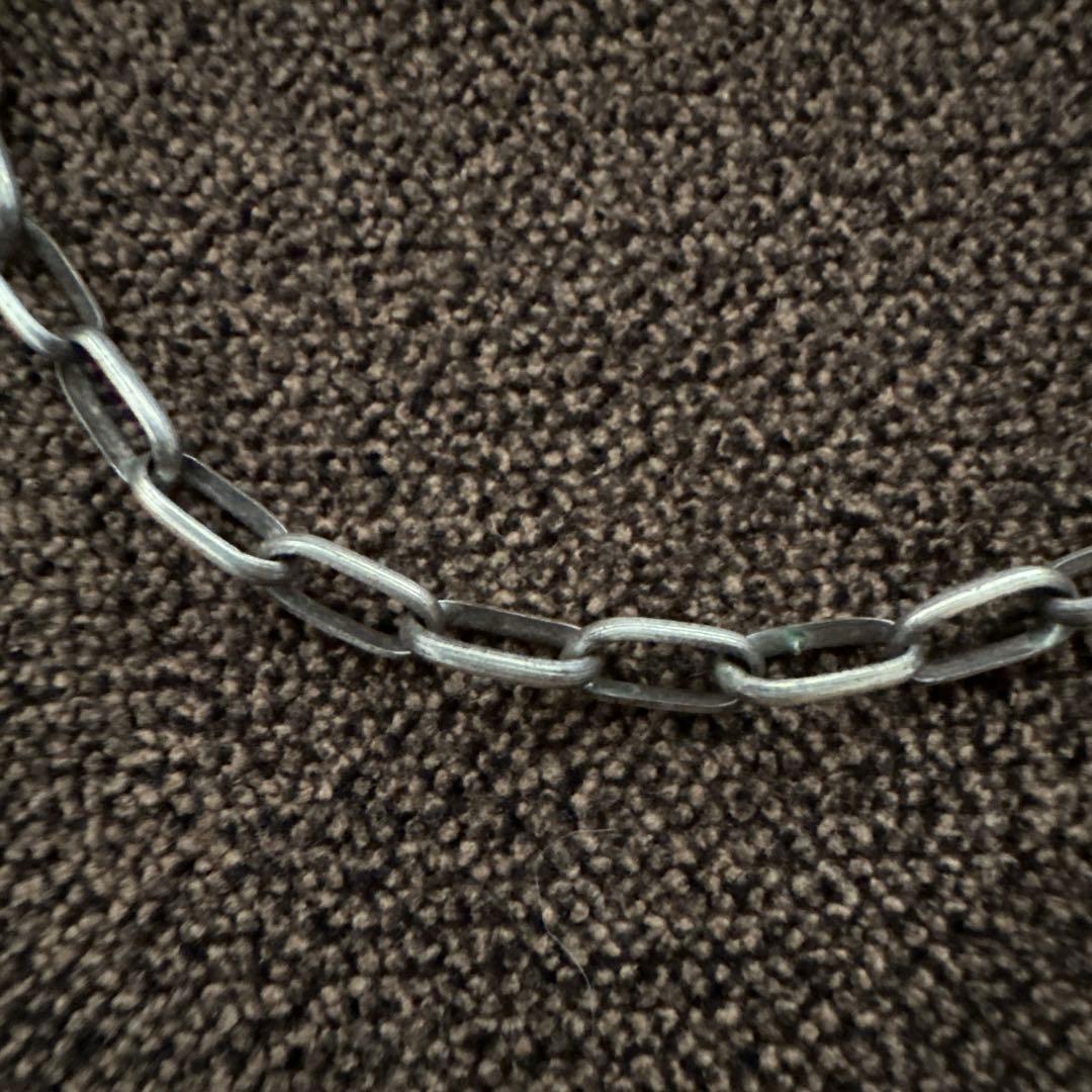 ナバホチェーン　60cm 燻し　シルバー925