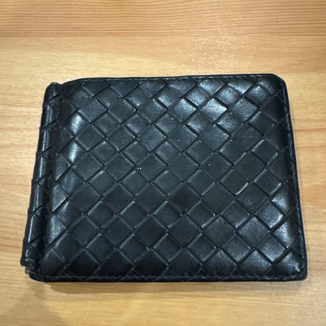 ボッテガヴェネタ　BOTTEGA VENETA 編み込みマネークリップ