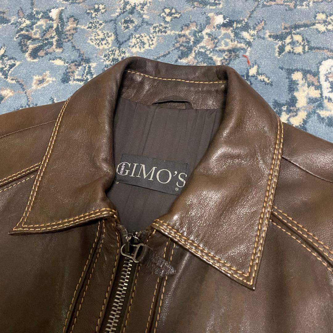 激渋 gimo’s leather jacket pelle leather