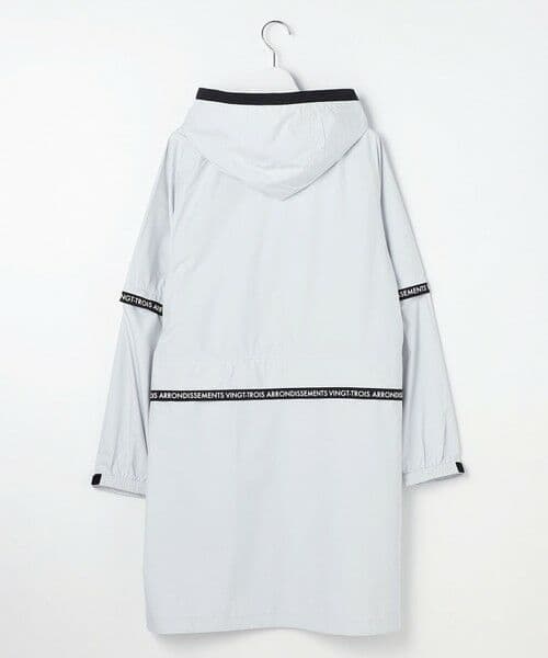 【新品タグ付き】23区ゴルフ 撥水耐水レインワンピース レディースM～L