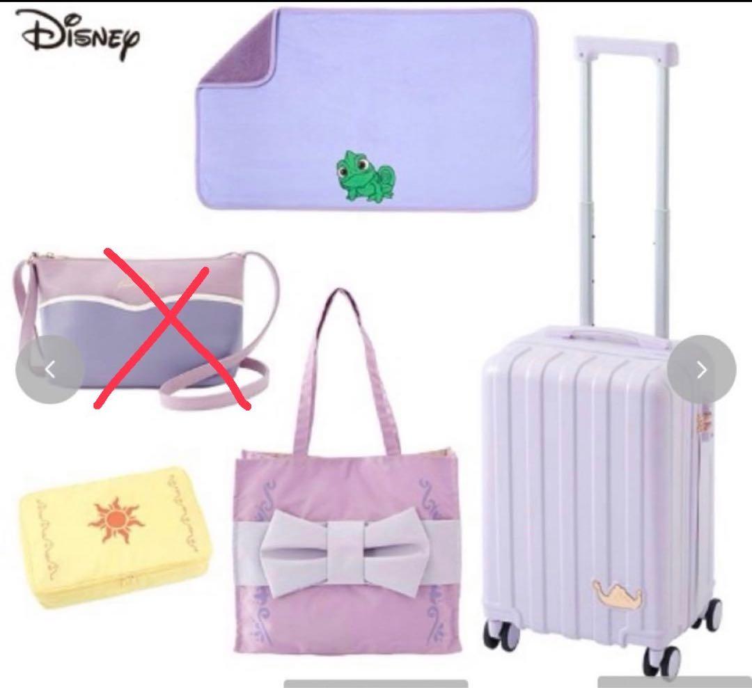 【新品未使用】しまむら　ちはるさん　コラボ　ラプンツェル　キャリー