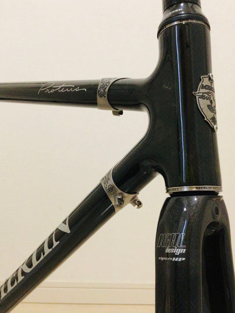 USA MERLIN 最上級 Proteus チタン&カーボン 未使用 フレーム