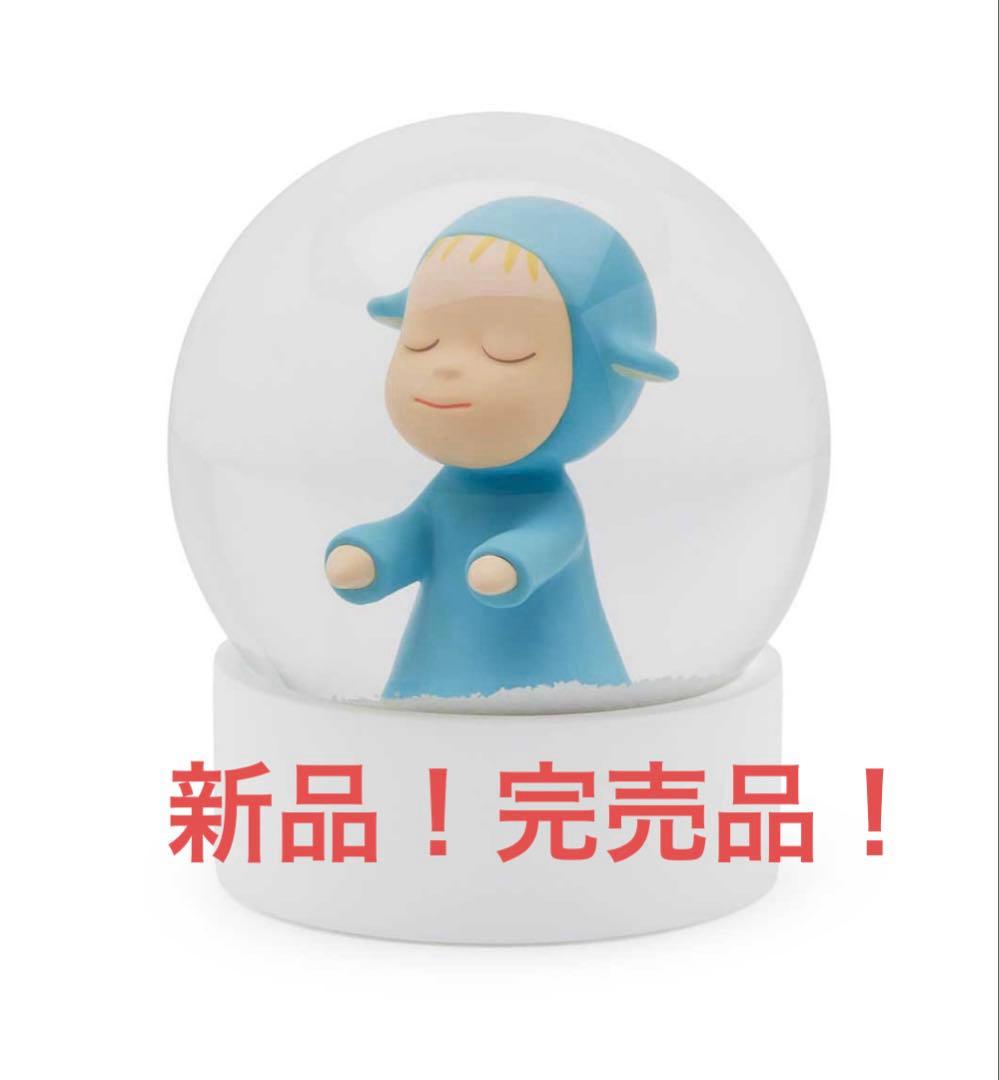 【新品】 奈良美智 スノードーム ブルー Little Wanderer