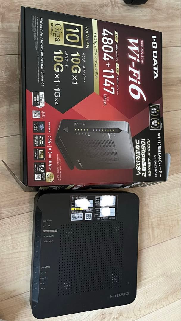 ルーター・ネットワーク機器 wn-dax6000xr