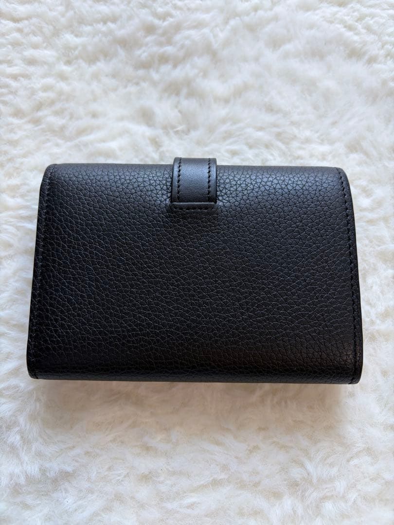 LOEWE バーティカル ウォレット スモール ブラック 黒