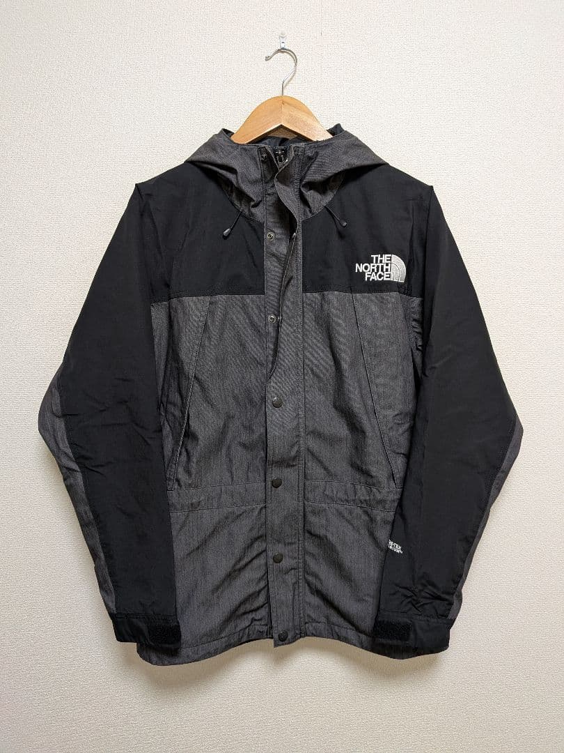美品☆THE NORTH FACE マウンテンライトデニムジャケット ブラックM
