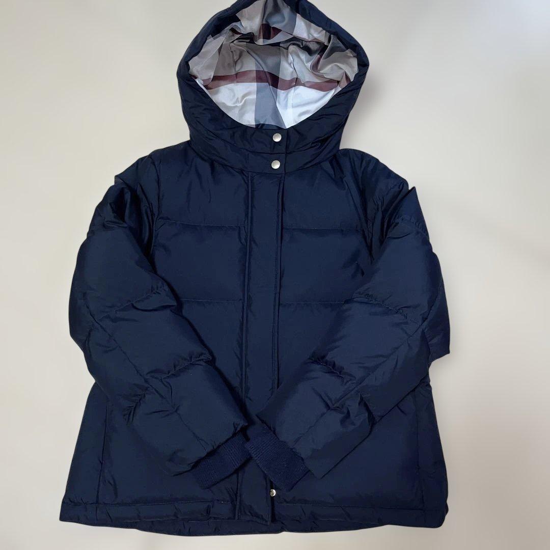 ほ*み様 ブルーレーベルクレストブリッジ ハイマルチピーチタフタショートダウン