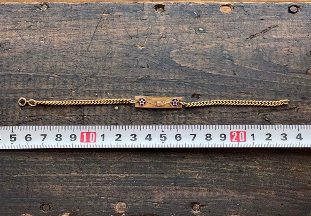 1940s AIR CORPSヴィンテージブレスレットスウィートハートジュエリー