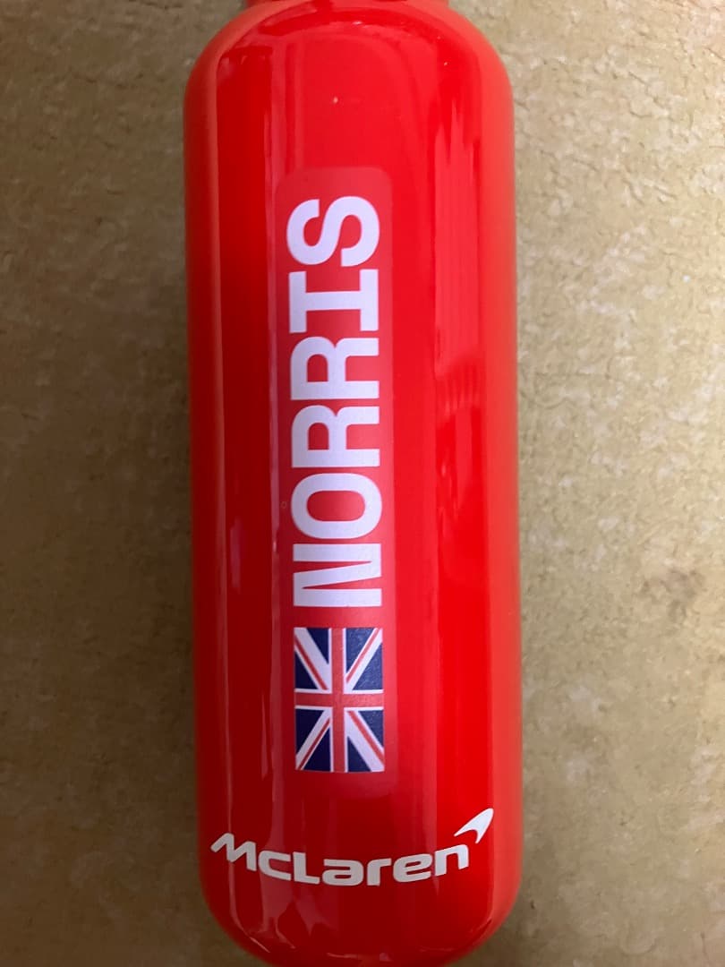 2018年　ランド、ノリス実使用ドリンクボトル、マクラーレンF1支給品、最終値下