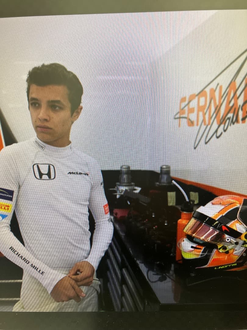 2018年　ランド、ノリス実使用ドリンクボトル、マクラーレンF1支給品、最終値下