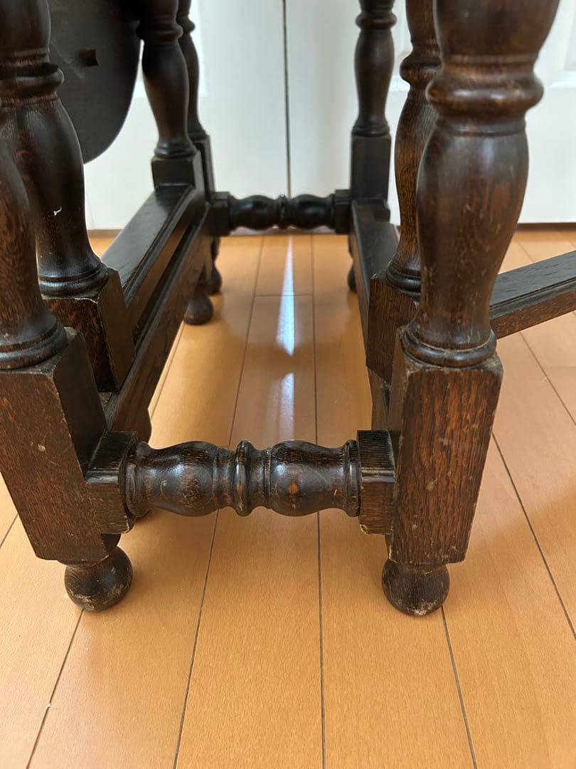 アンティーク　ドロップリーフテーブル