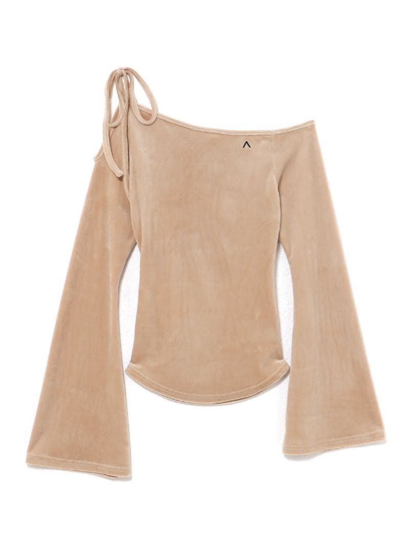 『andmary 』Ruth velour tops