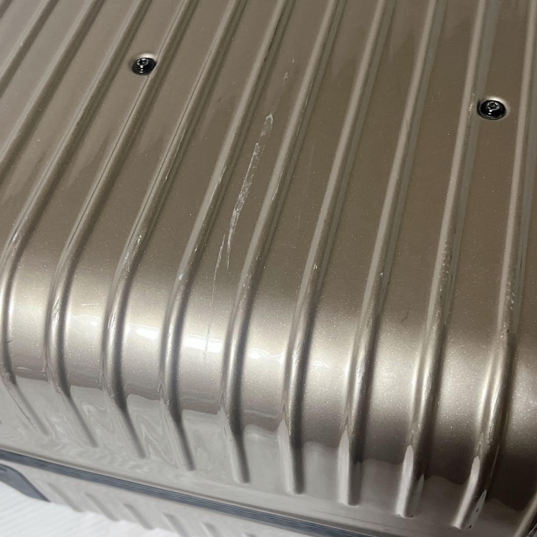 リモワ サルサ 約82L 4輪 プロセッコ キャリーケース TSA ゴールド