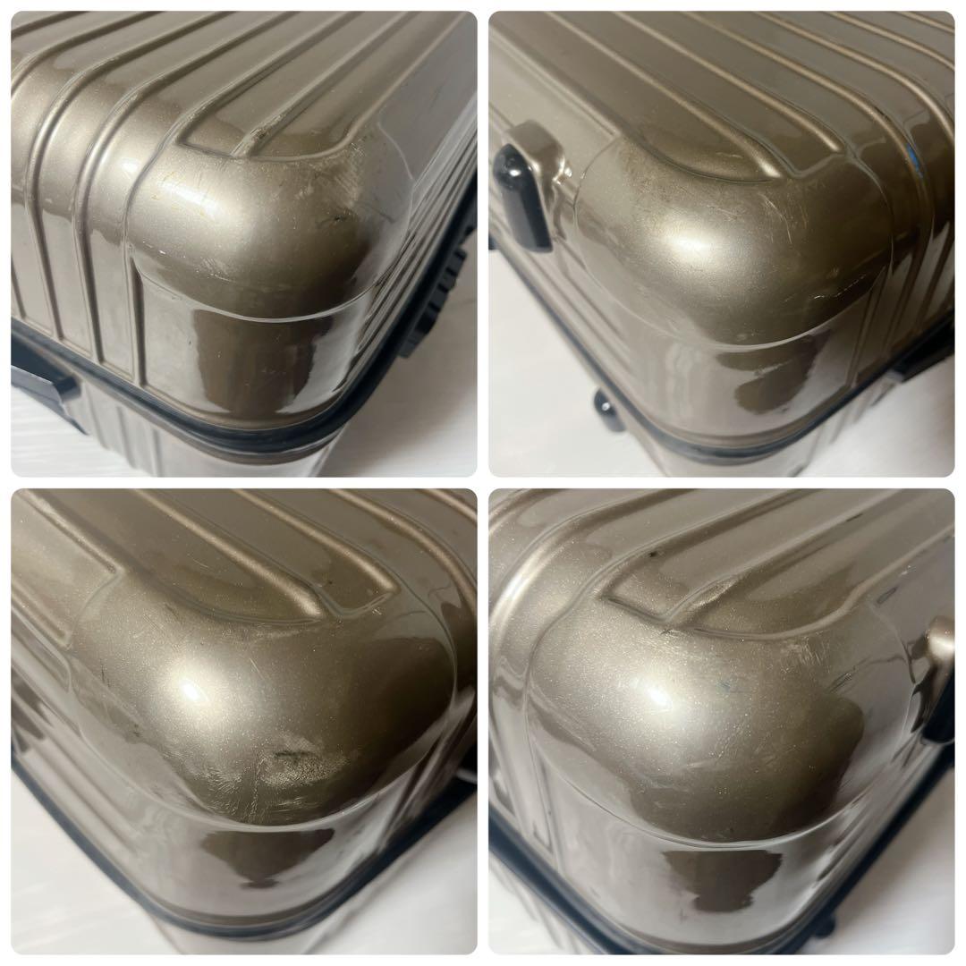 リモワ サルサ 約82L 4輪 プロセッコ キャリーケース TSA ゴールド