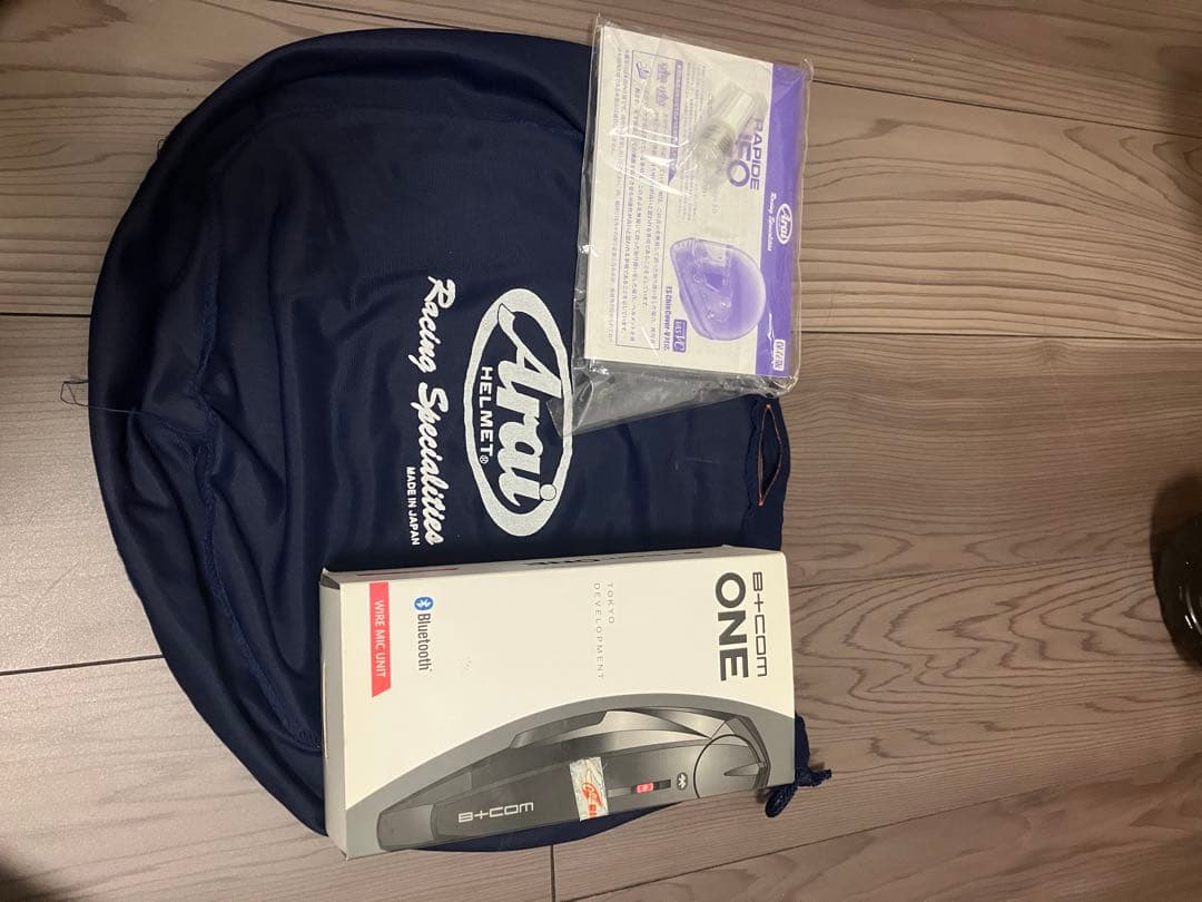 Arai Rapid Neo B+com oneインカムセット フルフェイス