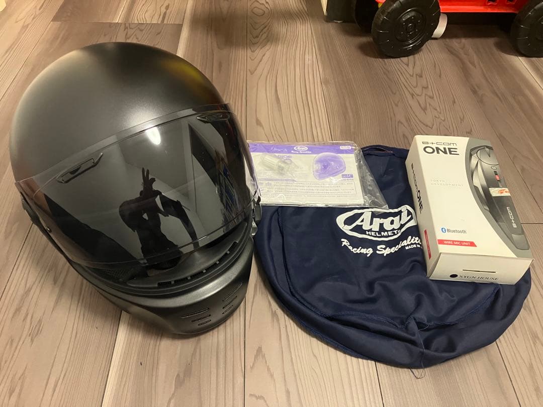 Arai Rapid Neo B+com oneインカムセット フルフェイス