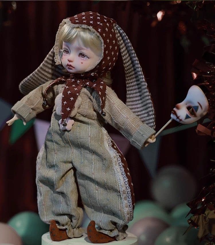 AX894 BJD 1/6 ドール本体 Joker 球体関節人形 ハンドメイド